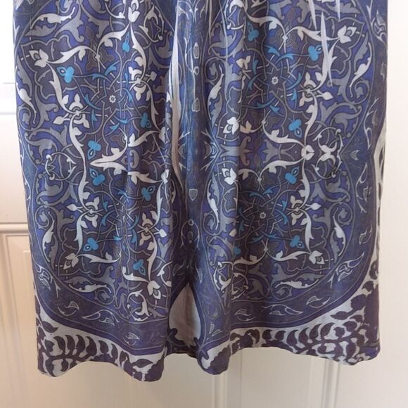 (3/$20) Cato blue floral print 3/4 sleeve dress - Picture 11 of 12